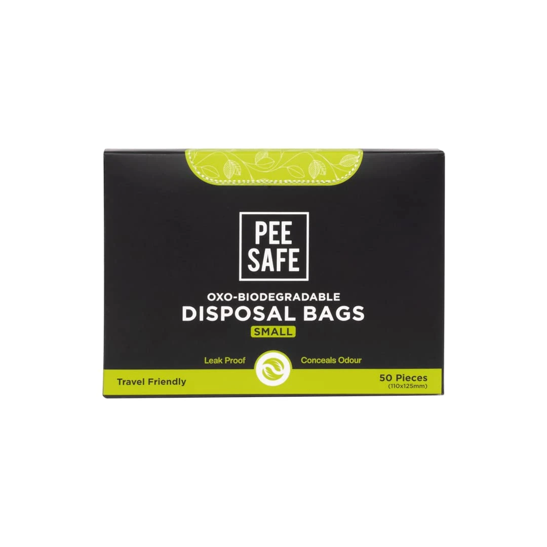 Pee Oxo-Biodegradable Disposable Bags - 50 Bags (Small)