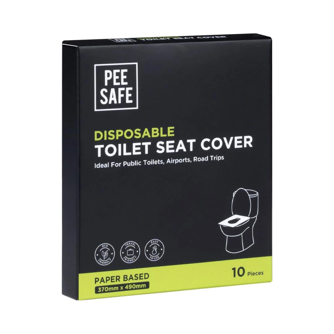 Pee Safe Disposable Toilet Seat Covers | Protects Against Germs | Reduces The Ri